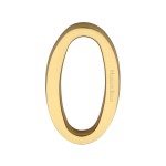 M Marcus Heritage Brass Numeral 0 - Concealed Fix 76mm